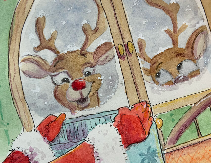 Santa goes south