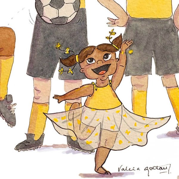Soccer butterfly