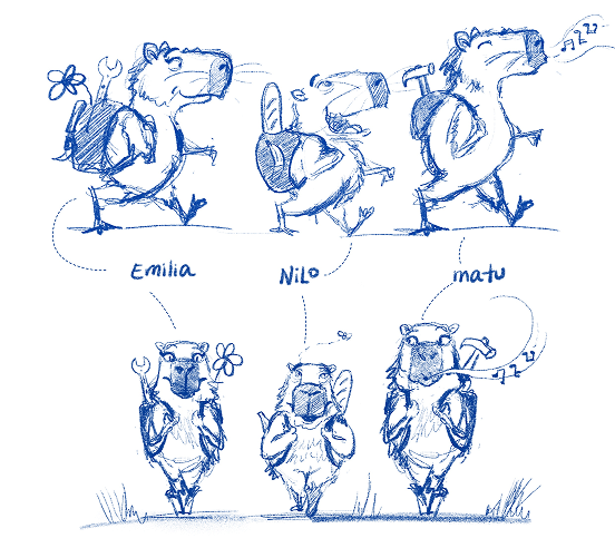 Character turnaround studies