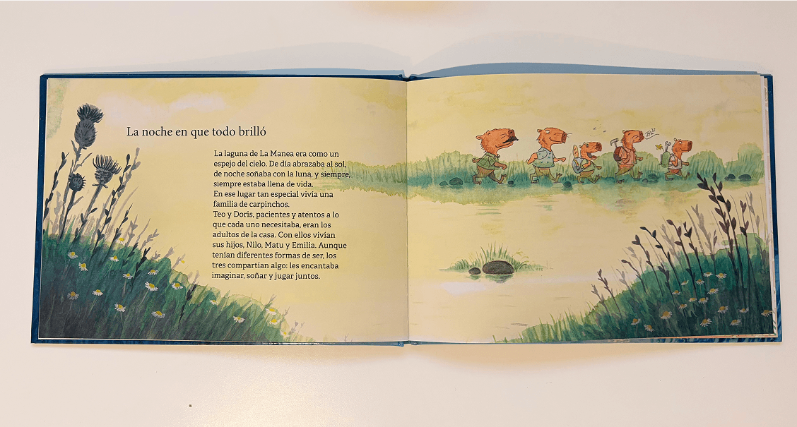 Introducing the main characters and their lagoon