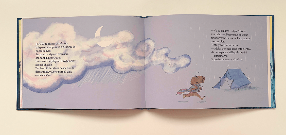 A soft storm approaching