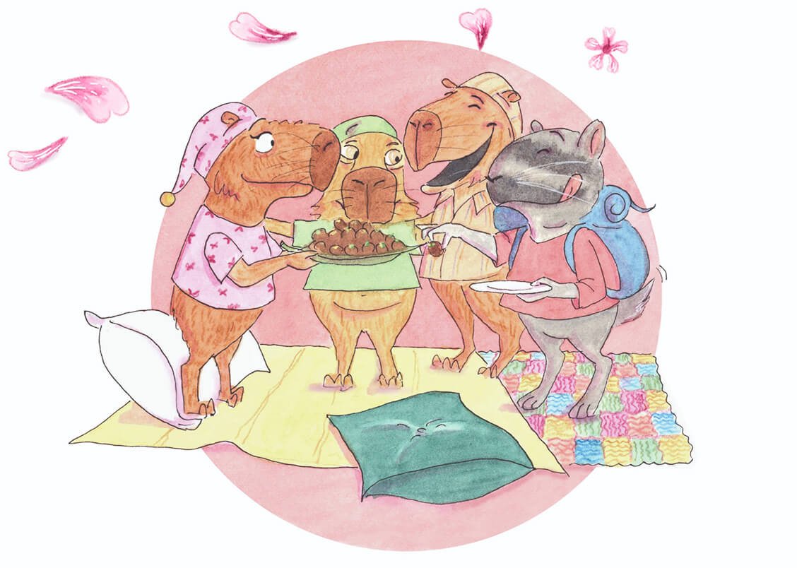 A quiet moment of connection